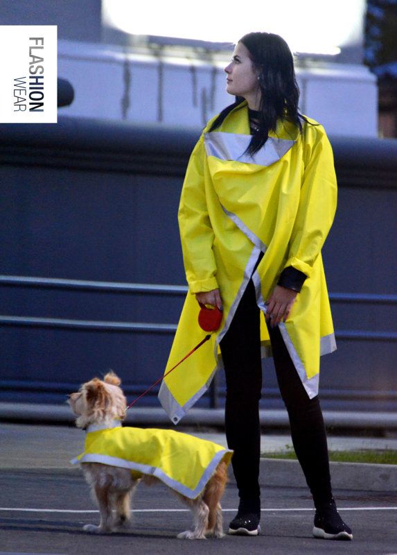 Clothing kit for dog and dog walker