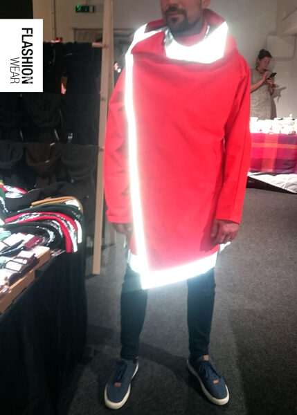 Fluo Red Jacket - coat (6in1)